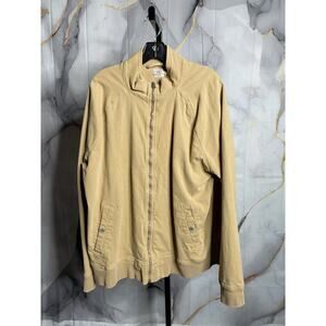 Faherty Men's Bomber Jacket Unlined Tanker Sz. XL